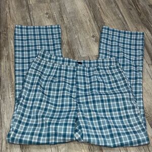 SHEIN Blue Checkered Skirt